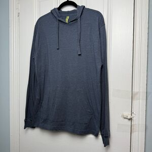 Econscious Sweatshirt Womens Large Gray Pullover Hoodie Organic Cotton